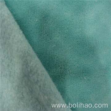 Solid Coral Velvet Fleece Fabric